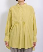 ふわふわコットン　チュニックブラウス