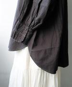 ふわふわコットン　チュニックブラウス