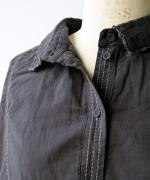 ふわふわコットン　チュニックブラウス