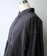 ふわふわコットン　チュニックブラウス