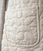 ちょうちょうキルティングデニム　ベスト