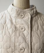 ちょうちょうキルティングデニム　ベスト