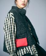 ちょうちょうキルティングデニム　ベスト