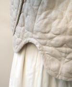 ちょうちょうキルティングデニム　ジャケット