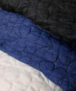 ちょうちょうキルティングデニム　ジャケット