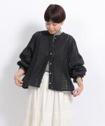 リネンコットンキャンバス　2wayブラウス