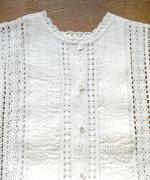 リネンコットンキャンバス　2wayブラウス