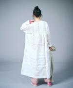 リネンコットンキャンバス　ワンピース