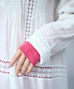 リネンコットンキャンバス　ワンピース