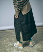 リネンコットンキャンバス　ワンピース