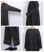 リネンコットンキャンバス　ワンピース