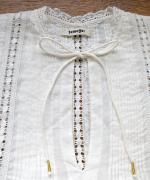 リネンコットンキャンバス　ワンピース