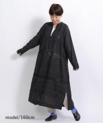 リネンコットンキャンバス　ワンピース