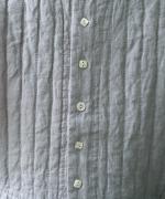 リネンストライプキルト　2wayベスト