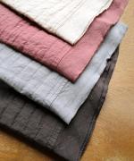 リネンストライプキルト　2wayベスト