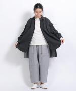 リネンストライプキルト　パンツ