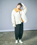 コットンポリナイロン　テインカーパンツ