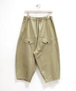 コットンポリナイロン　テインカーパンツ