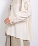 シャツコール×ミリタリーポプリン　フードプルオーバー