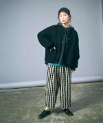 シャツコール×ミリタリーポプリン　フードプルオーバー