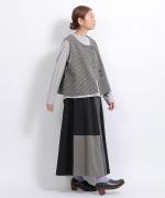 千鳥ウールシャギー　2wayベスト