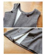 千鳥ウールシャギー　2wayベスト