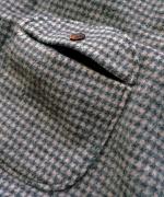 千鳥ウールシャギー　2wayベスト