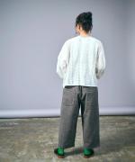 千鳥ウールシャギー　パンツ