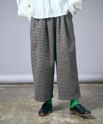 千鳥ウールシャギー　パンツ
