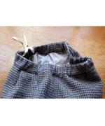 千鳥ウールシャギー　パンツ