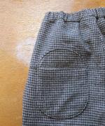 千鳥ウールシャギー　パンツ