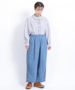 6.5ozコットンリネンデニム　パンツ