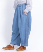 6.5ozコットンリネンデニム　パンツ