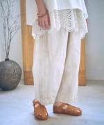 6.5ozコットンリネンデニム　パンツ