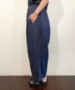 6.5ozコットンリネンデニム　パンツ