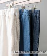 6.5ozコットンリネンデニム　パンツ