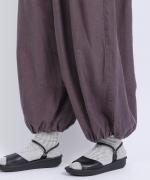 テンセルコットンリネン バルーンパンツ