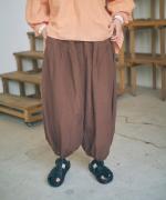 テンセルコットンリネン バルーンパンツ