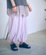 テンセルコットンリネン バルーンパンツ