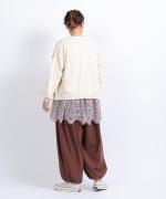 テンセルコットンリネン バルーンパンツ