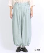 テンセルコットンリネン バルーンパンツ