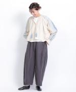 コットンリネン刺繍　ボレロ