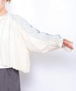 コットンリネン刺繍　ボレロ