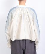 コットンリネン刺繍　ボレロ