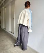 コットンリネン刺繍　ボレロ