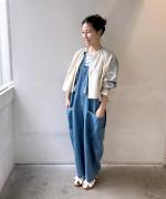 コットンリネン刺繍　ボレロ