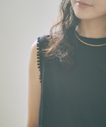 カットワークレース　2wayノースリチュニック