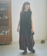 カットワークレース　2wayノースリチュニック