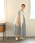 カットワークレース　2wayノースリチュニック