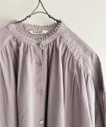 カットワークレース　ブラウス